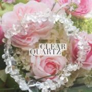 Clear Quartz Crystal Healing Chip Bracelets