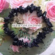 Blue Goldstone Crystal Healing Chip Bracelets