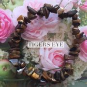 Tigers Eye Crystal Healing Chip Bracelets