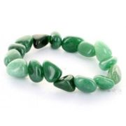 Chunky Crystal Bracelets - Green Aventurine